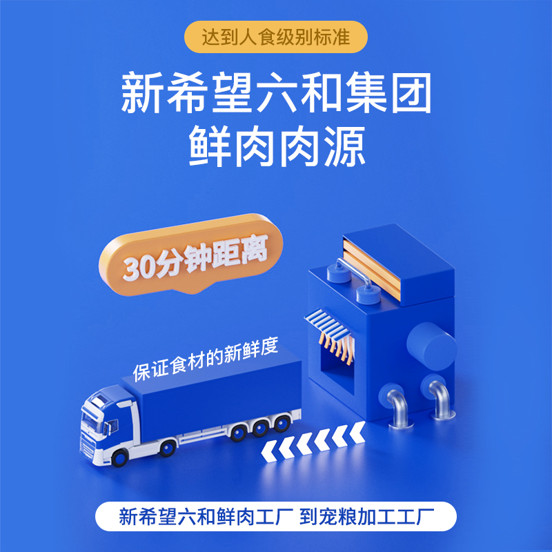 海洋之星90%鲜肉低温烘焙狗粮1kg幼犬成犬粮比熊泰迪通用线下同款-图3