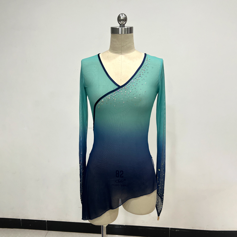 古典舞舞蹈服女飘逸身韵纱衣练功服服装中国舞新款艺术艺考网纱 - 图1