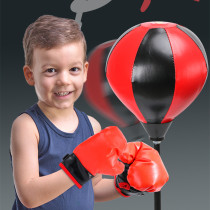 Shake-in-the-same child primary school student sandbag Boxing Ball Glove Trainer Speed Reaction Ball Boy Tumbler No Tumbler