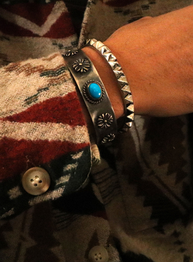 原创设计男女通用925纯银手镯