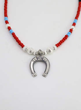 925纯银琉璃珠男女项链