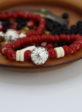 情侣925纯银原创设计手链