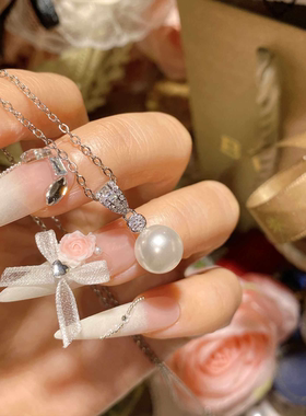 正圆新款单颗天然优雅吊坠小灯泡