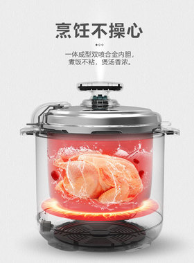 龙的电压力锅5升高压锅家用
