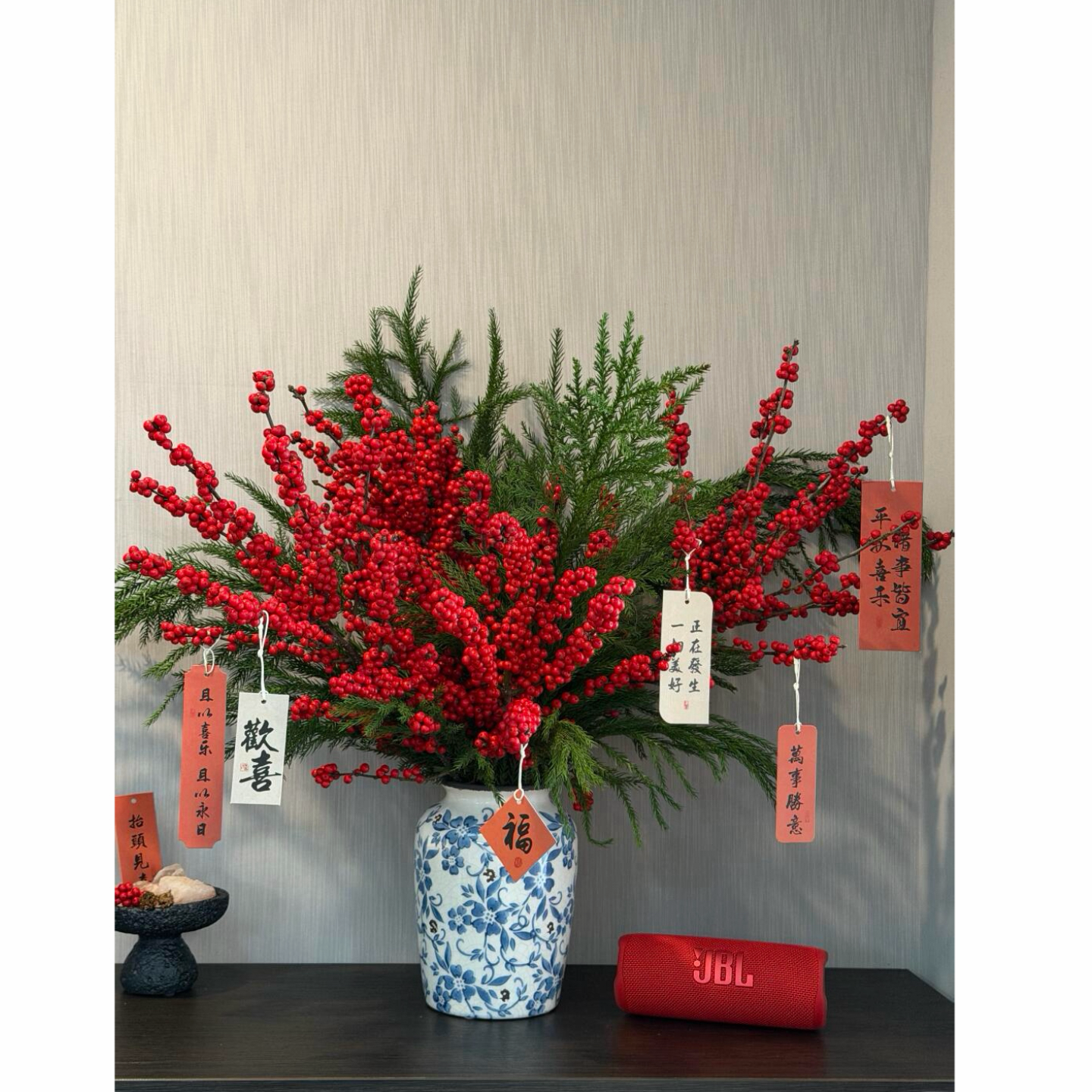 松枝鲜切真花天竺少女松装饰瓶插花鲜花家用插花期长桌面年宵花,淘宝优惠券,粉丝福利购,淘宝优惠卷