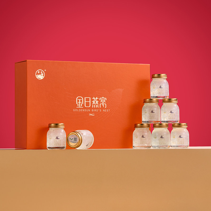 金日浓鲜燕窝即食8瓶礼盒送父母长辈孕妇滋补营养品马来西亚燕窝,淘宝优惠券,粉丝福利购,淘宝优惠卷