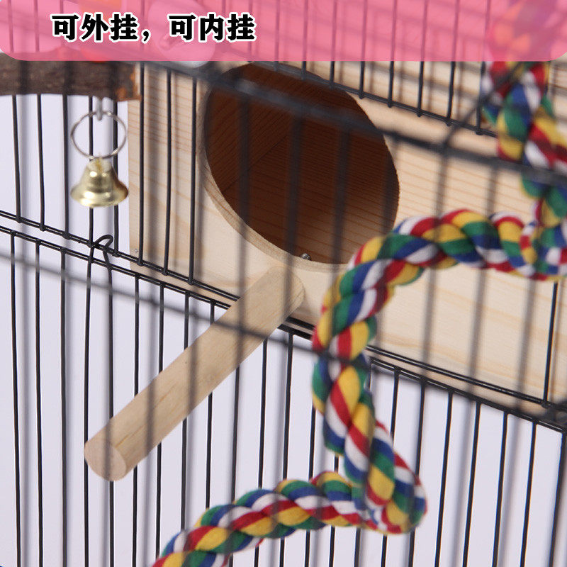 玄凤虎皮牡丹鹦鹉鸟用繁殖箱鸟窝鸟巢横式鸟笼配件用品保暖木质挂,淘宝优惠券,粉丝福利购,淘宝优惠卷