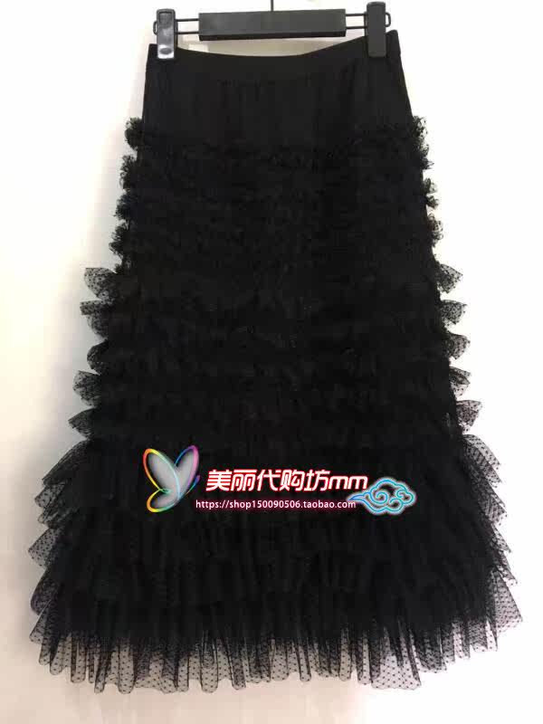 欧时力丹妮2020新款夏装蛋糕半身裙 美丽正品代购半身裙