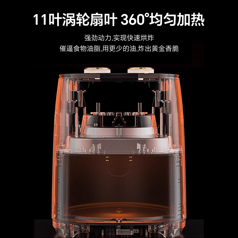 荣事达空气炸锅家用多功能一体2024新款大容量电烤箱全自动电炸锅