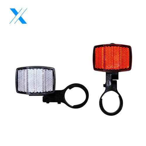 美利达通用自行车反光板山地车警示反光片车轮辐条夜骑行单车配件 - 图1