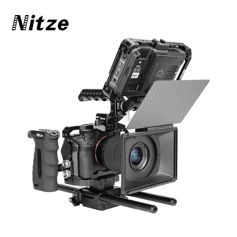 NITZE尼彩适用索尼A7M4单反微单相机扩展兔笼Sony A7IV相机套件 - 图3