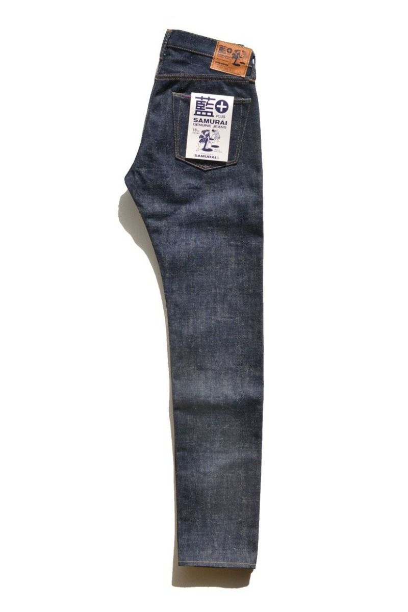 Denimio日本直邮SAMURAI JEANS S511AX 正蓝染修身锥形牛仔裤 - 图1