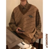 Японская ретро цветная рубашка для отдыха, куртка, осенняя