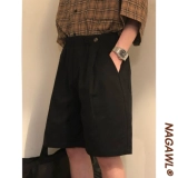 Кофейные модные японские штаны, мужские шорты для отдыха, свободный крой, США