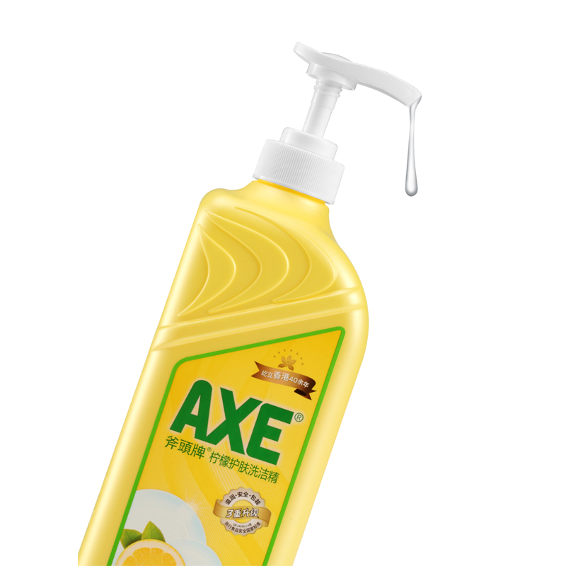 axe/斧头牌柠檬洗洁精1.18kg*6瓶包邮护肤家庭装家用大桶果蔬清洗 - 图2