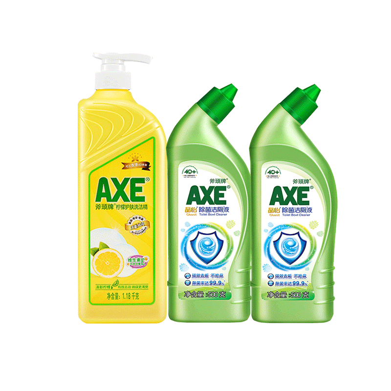 axe /斧头牌*1洁厕剂*2洗洁精 爱搭居家日用洗洁精