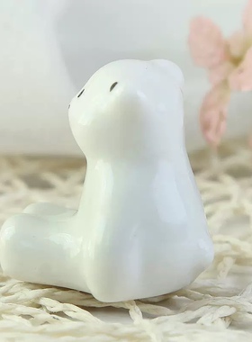可爱小熊陶瓷拍摄道具小摆件