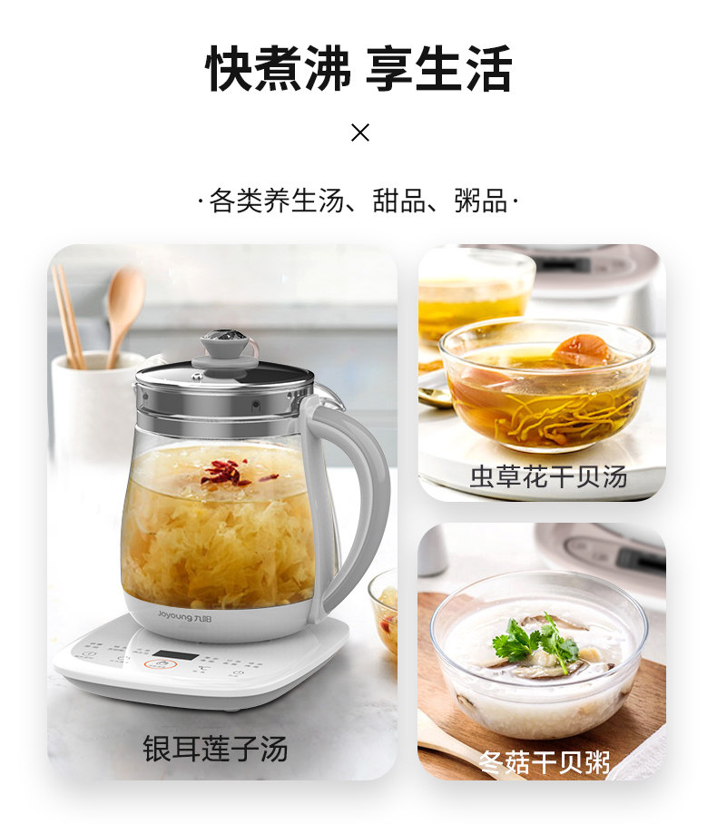 九阳家用中药煲全自动熬药养生壶 joyoung九阳坦壮养生壶/煎药壶