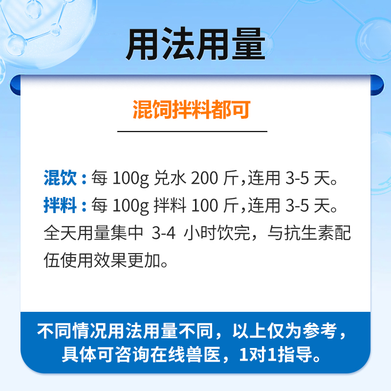 中龙神力病毒清兽用小鸡感冒药呼吸道药蛋禽流感新城疫鸭鹅鸽禽用-图2