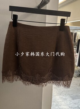 一件包邮 小夕韩国东大门代购PROJECT WAVE-P 26秋女时尚短裙裤