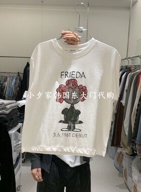 一件包邮 小夕韩国东大门代购 BANY ANCO 26秋季女装时尚短袖T恤
