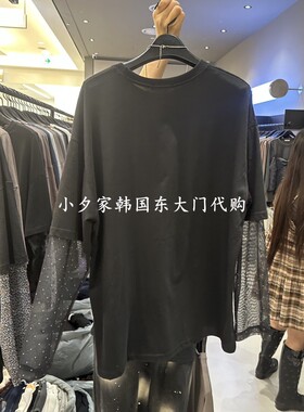 一件包邮 小夕韩国东大门代购CREDITO 26秋女装时尚新款长袖T恤