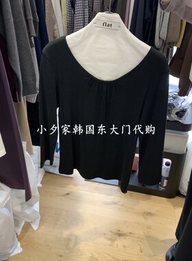 一件包邮 小夕韩国东大门代购 FLAT 26秋季女装时尚新长袖T恤