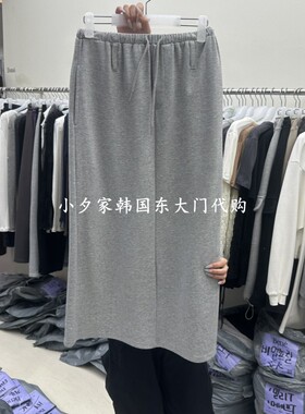 一件包邮 小夕韩国东大门代购BENE 26秋女装时尚新款百搭直筒长裙