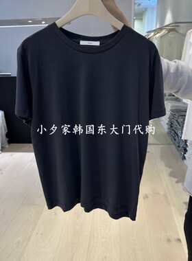 一件包邮 小夕韩国东大门代购 REHE 26秋女装时尚新款纯色短袖T恤