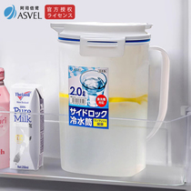 3084-ASVEL Cold Kettle Plastic Household Kettle High Temperature Resistant Large Capacity Fridge Freezer Cold Water Kettle Ice Kettle