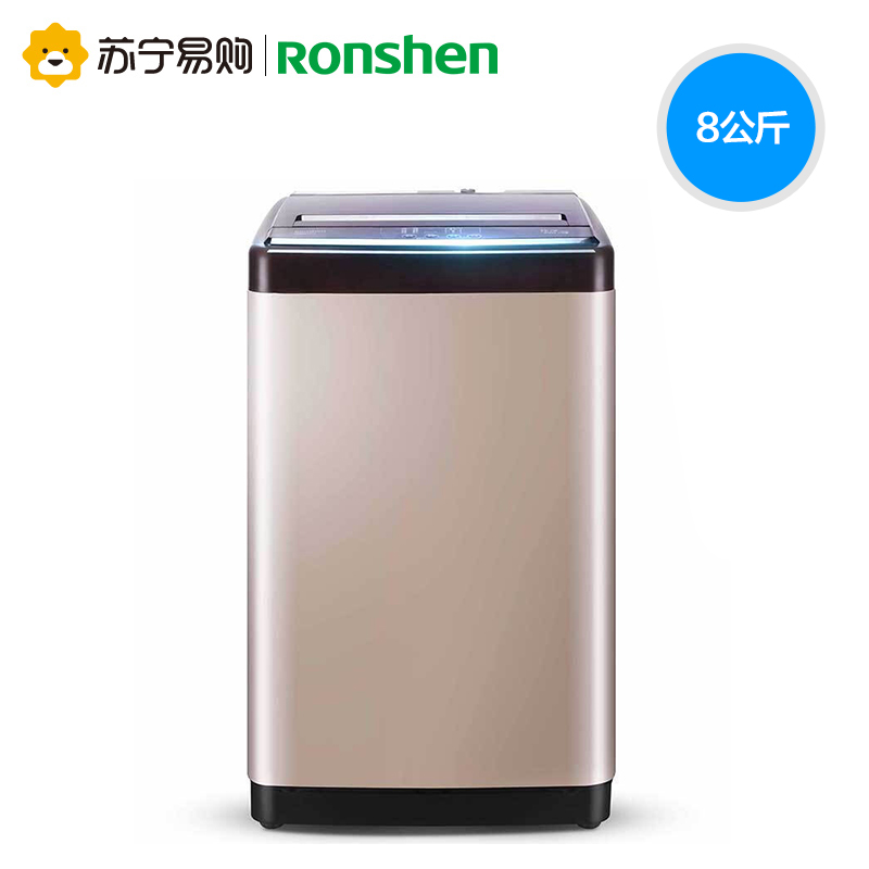 公斤大容量波轮洗衣机 8 全自动家用金色 8kg RB80D1321G 容声 公斤大容量波轮洗衣机 8 全自动家用金色 8kg RB80D1321G 容声