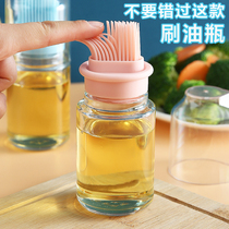 Oil brushed with bottle kitchen branded brushed oil brush Home High temperature resistant brushed honey bottle seasoning bottle Barbecue Brush Oil 2247