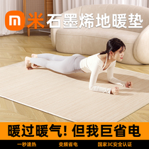 Ground Warm Cushion Carbon Crystal Graphene Heating Living Room Home Electric Hot Carpet Thermostatic Heating Geothermal Heating Ground Mat 616