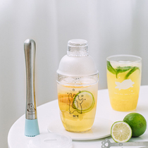 Tree Can Small White Bear Hand Shake Snowk Cup Hand Fight Lemon Tea Tool Mash Juice Stick Milk Tea Fruit Tea To Make Drink 906