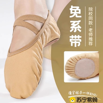 Dance Shoes Professional Soft Bottom Children Dance Shoes Ballet Special Dance Shoes Girl Cat Paw Dancing Practice Shoes 1557