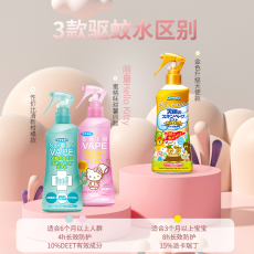 Репелленты 日本vape未来驱蚊水金色喷雾剂宝宝防蚊液蚊虫孕婴可用花露水2301