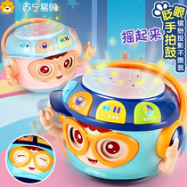 Tumbler Hand Clapping Drum Baby Toys for more than 6 months Puzzle Early Teach 0-1-year-old baby beat beat drum music 1426
