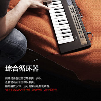 Yamaha reface mini keyboard portable synthesizer 37 keys ເດັກນ້ອຍແລະຜູ້ໃຫຍ່ມືອາຊີບມັກຫຼີ້ນແປ້ນພິມເອເລັກໂຕຣນິກ 744