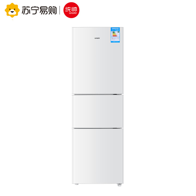 三门直冷家用租房节能小电冰箱 206LSTPF206L BCD Leader 海尔统帅 三门直冷家用租房节能小电冰箱 206LSTPF206L BCD Leader 海尔统帅