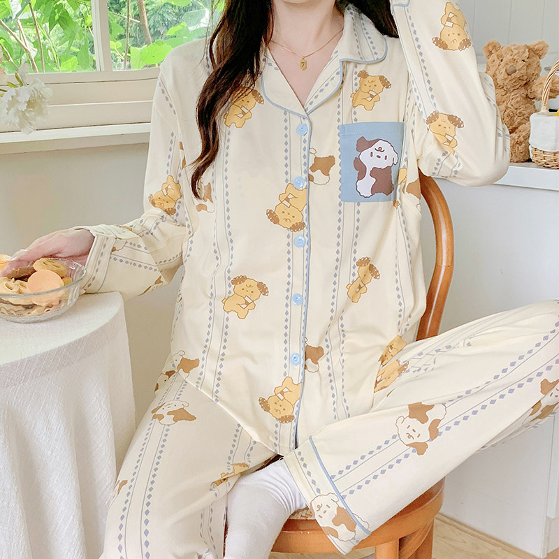 带胸垫月子服春秋季产后孕妇睡衣哺乳秋冬款产妇喂奶10月份坐月,淘宝优惠券,粉丝福利购,淘宝优惠卷