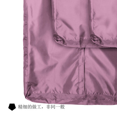 皮草貂皮大衣衣服防尘套收纳袋可水洗西服罩衣物罩家用防尘罩挂袋 - 图2