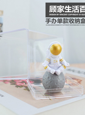 亚克力手办单款收纳盒塑料玩具手办防尘收藏盒展示柜整理展示神器