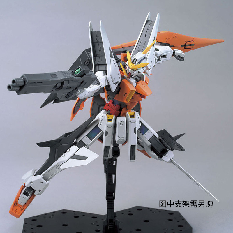 万代敢达拼装模型 MG主天使高达 00 1/100 Kyrios GN-003可变形_虎窝淘