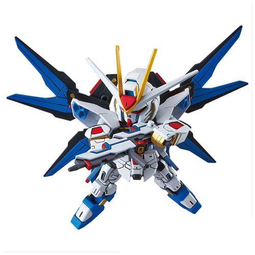 万代高达模型Q版 BB战士 SD EX 006 SDEX突击/强袭自由敢达拼装 - 图0