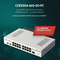 MikroTik CCR2004-16G-2S PC 16 mouth one thousand trillion 2 10000 trillion optical ports Smart routers