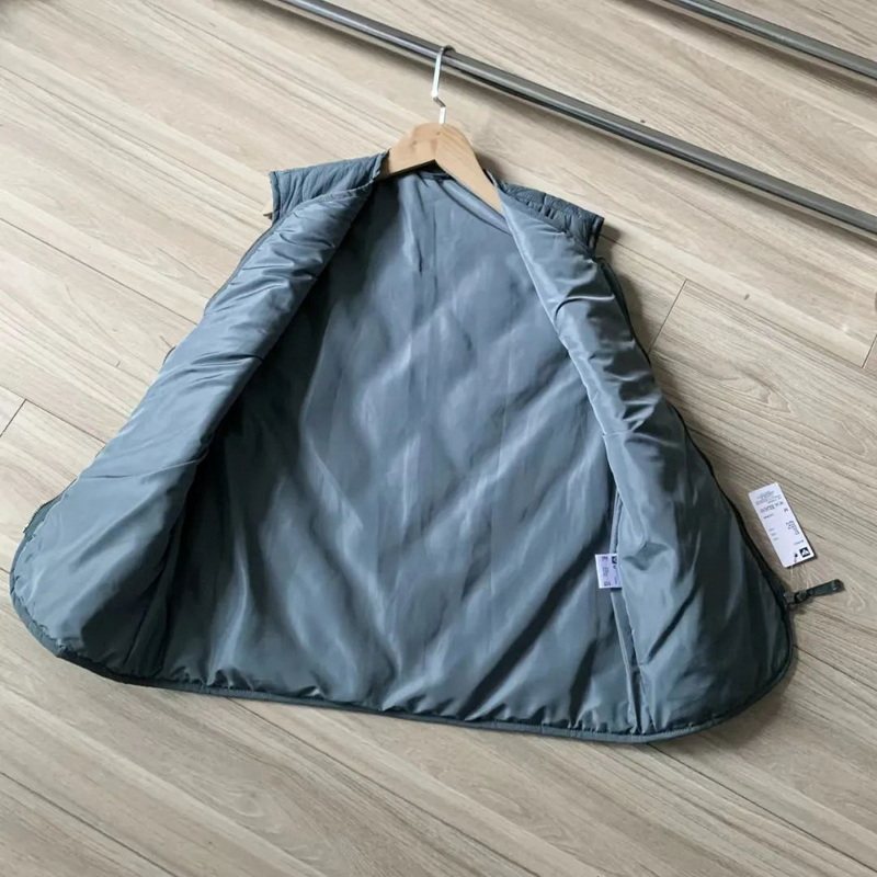 外贸原单日系户外防泼水菱形格绗棉时尚休闲V领背心男女马甲0706,淘宝优惠券,粉丝福利购,淘宝优惠卷