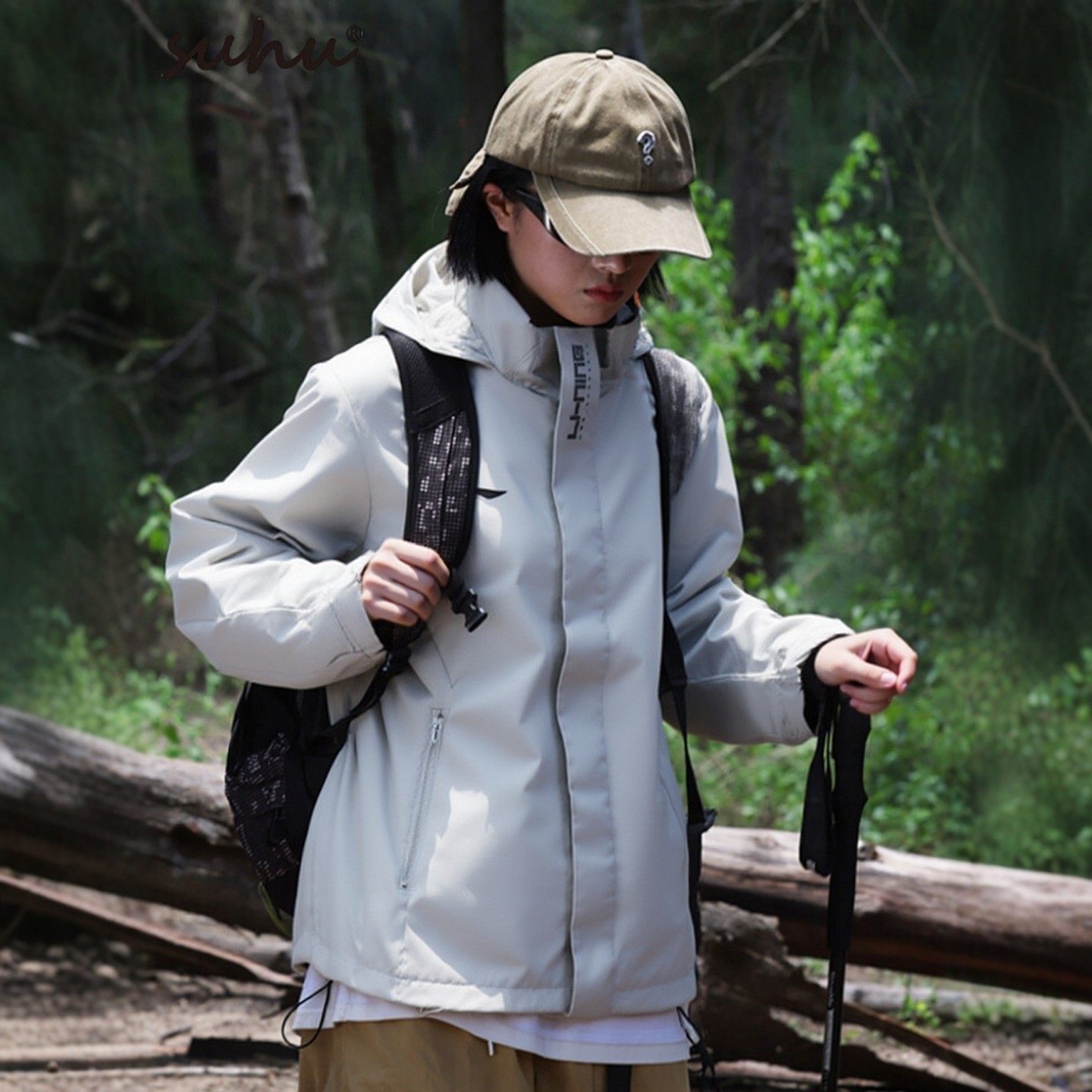 李宁风衣男款2025秋季新款登山服运动休闲宽松舒适防风冲锋衣外套,淘宝优惠券,粉丝福利购,淘宝优惠卷