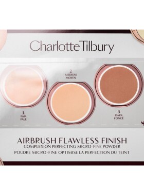 Charlotte Tilbury CT蜜粉饼Magic面霜Airbrush粉底高光试色小样