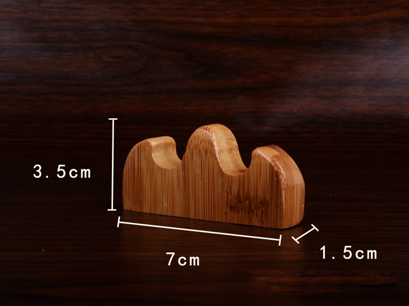 毛笔架竹制木制防摔毛笔笔搁文房四宝用品古风架笔竹质笔山摆件
