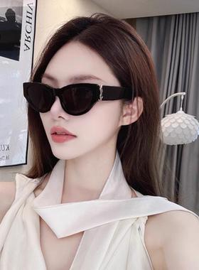 圣罗兰防晒猫眼气质太阳墨镜